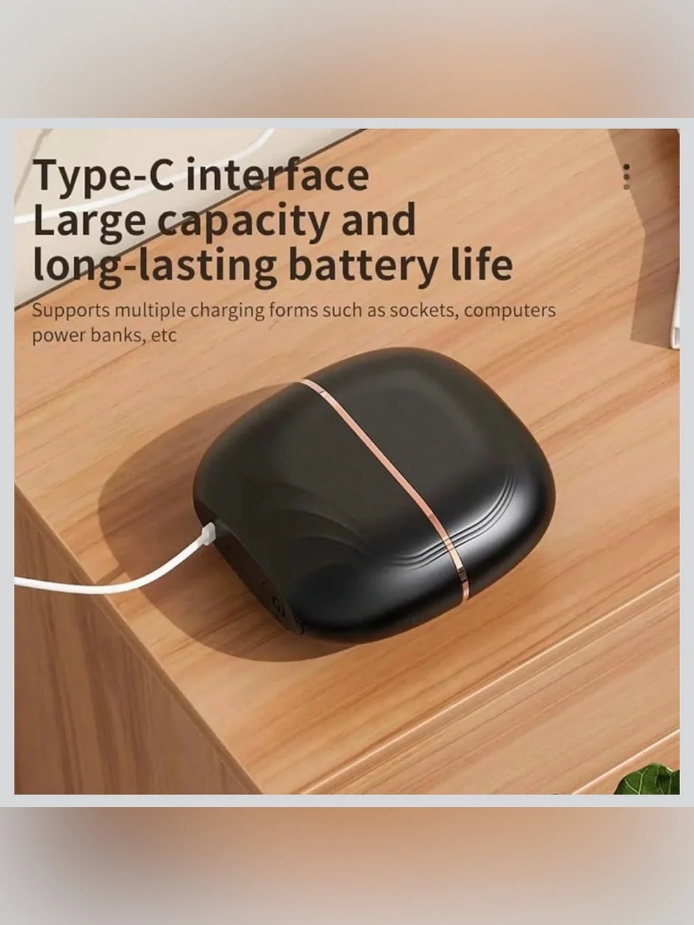NIB Wireless Portable Straight Hair Comb
